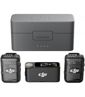 کیت میکروفون بی سیم DJI مدل Mic 2 - دو فرستنده