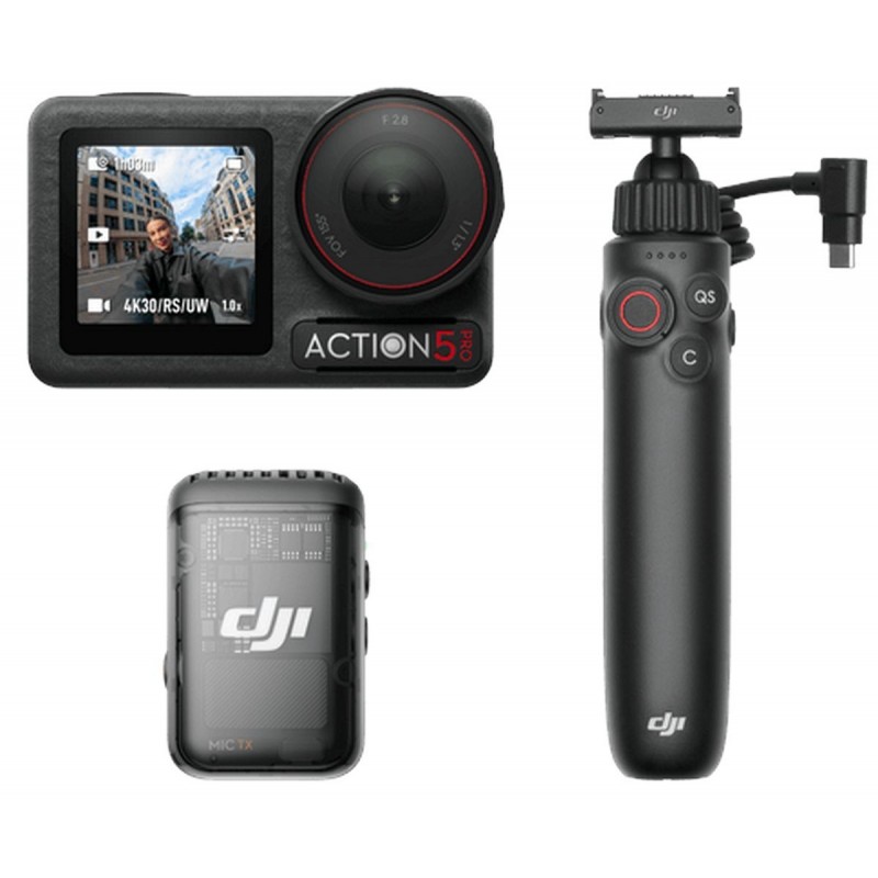 دوربین ورزشی دی جی آی مدل DJI Osmo Action 5 Pro - Vlog (DJI Mic 2)