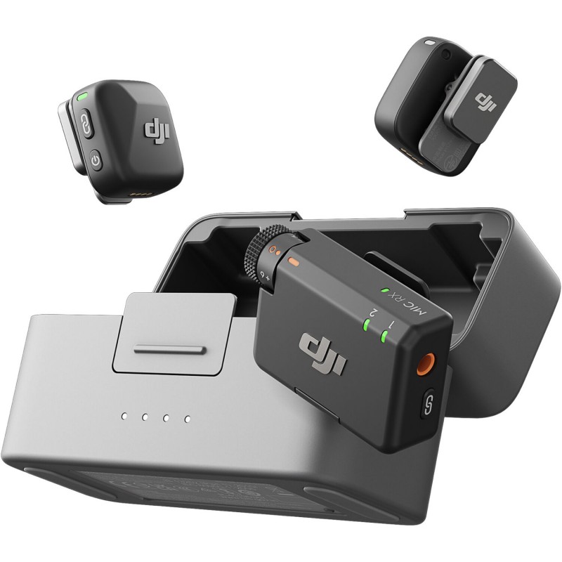 میکروفون بی سیم دو کاربره دی جی آی مدل DJI Mic Mini 2-Person Compact